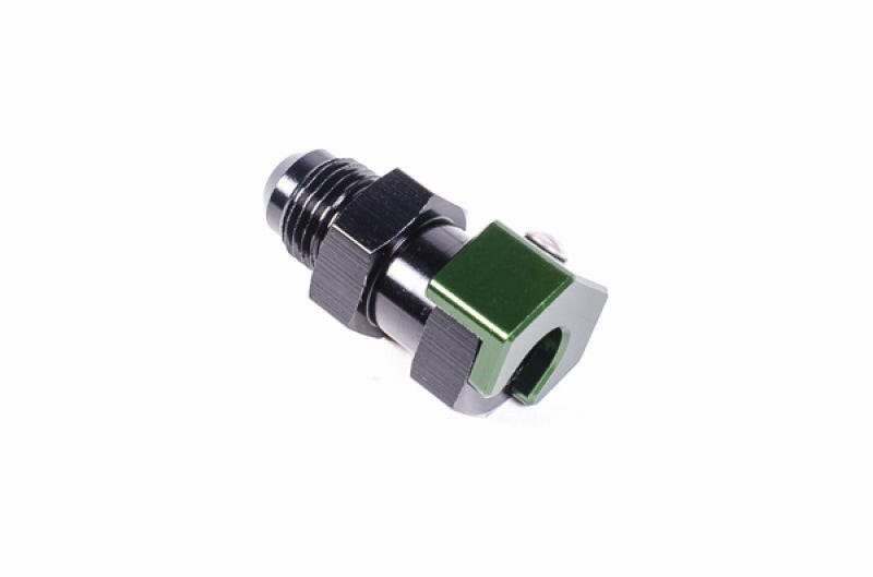 Radium Engineering 3/8in SAE Female to 6AN Male Low Profile Fitting Fittings Radium Engineering