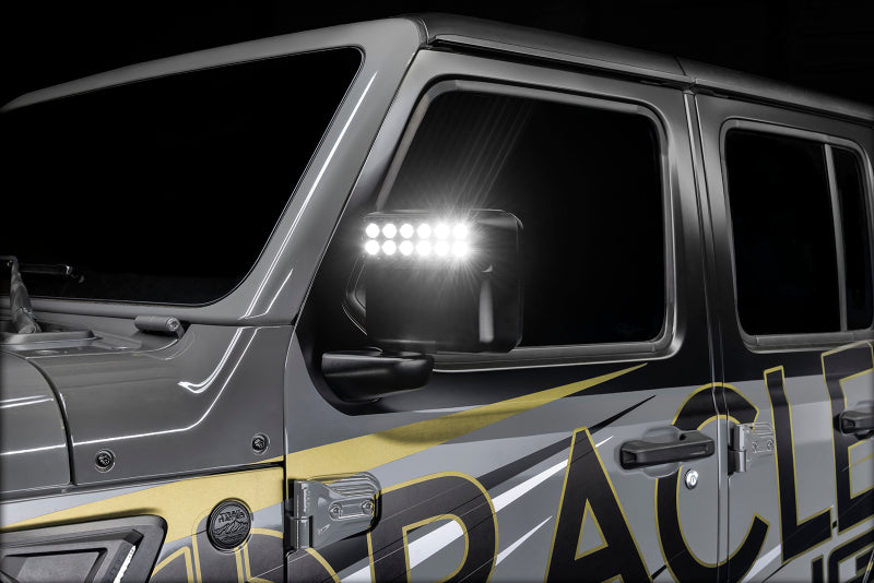 Oracle Lighting LED Off-Road Side Mirrors for Jeep Wrangler JL / Gladiator JT Side Mirrors ORACLE Lighting