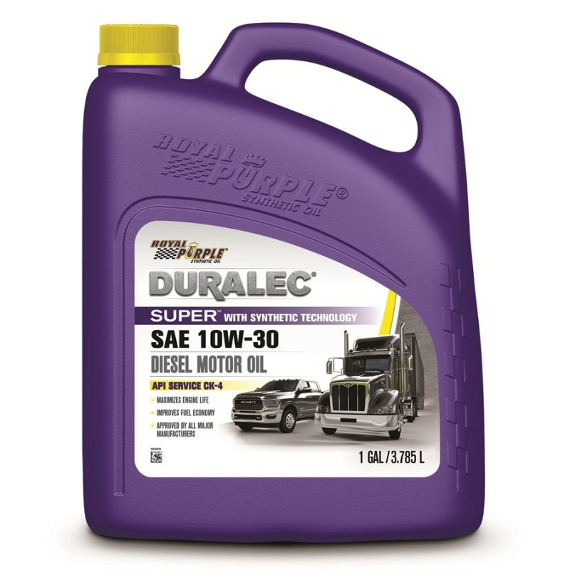 Royal Purple Duralec Super Diesel 10W-30 CK-4 Motor Oil - 1 Gallon Motor Oils Royal Purple