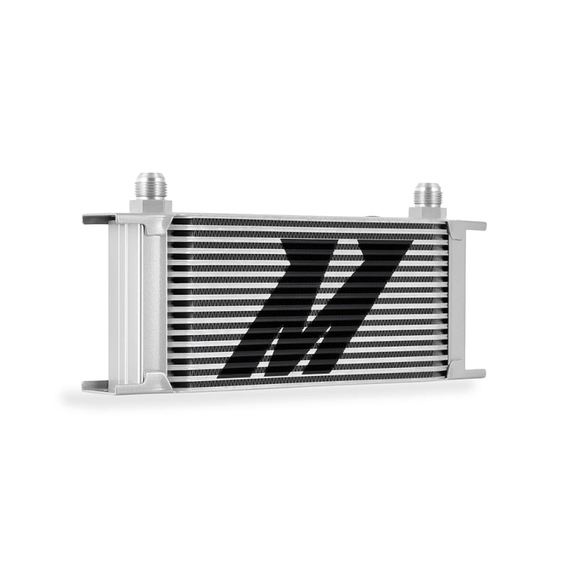 Mishimoto Universal Thermostatic Oil Cooler Kit 16-Row Silver Oil Coolers Mishimoto