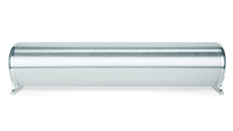 Air Lift 28in FLO Tank w/ Viair 444c Black Compressor (Incl. Fittings & Tank Mounting Hardware) Air Tanks Air Lift