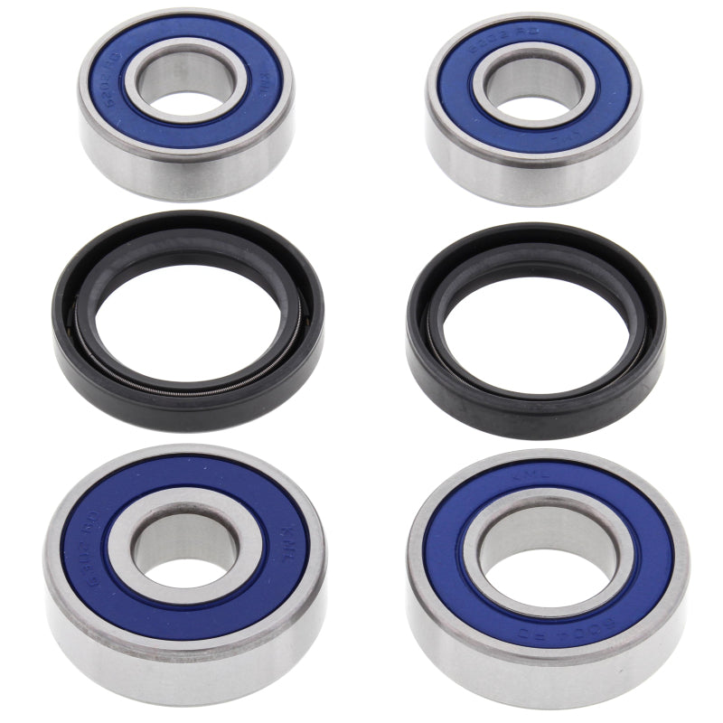 All Balls Racing 86-90 Yamaha BW80 Wheel Bearing Kit Rear Wheel Bearings All Balls Racing