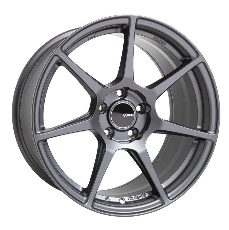 Enkei TFR 18x9.5 5x100 45mm Offset 72.6 Bore Diameter Matte Gunmetal Wheel Wheels - Cast Enkei