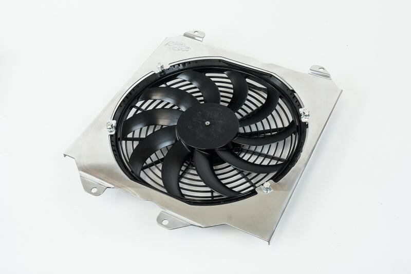 CSF 92-00 Honda Civic All-Aluminum Fan Shroud w/12in SPAL Fan Fans & Shrouds CSF