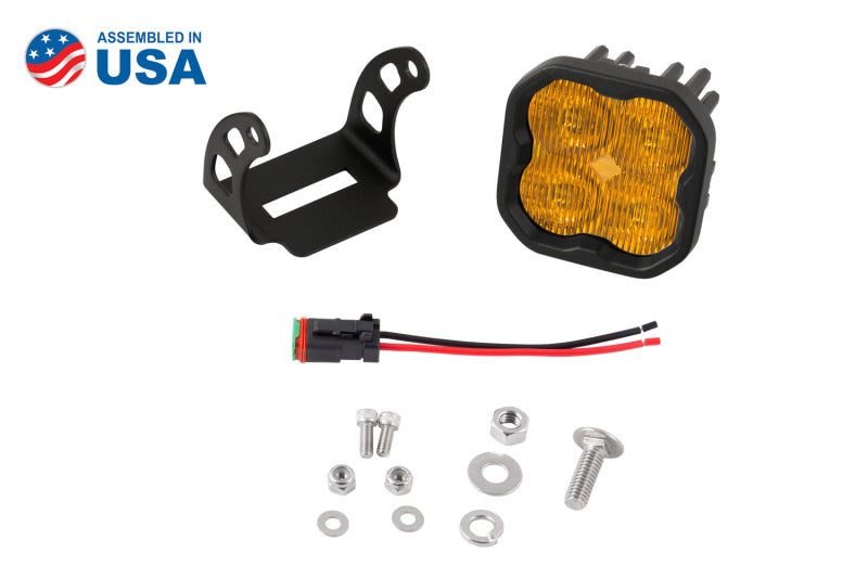 Diode Dynamics SS3 Max ABL - Yellow Combo Standard (Single) Light Accessories and Wiring Diode Dynamics