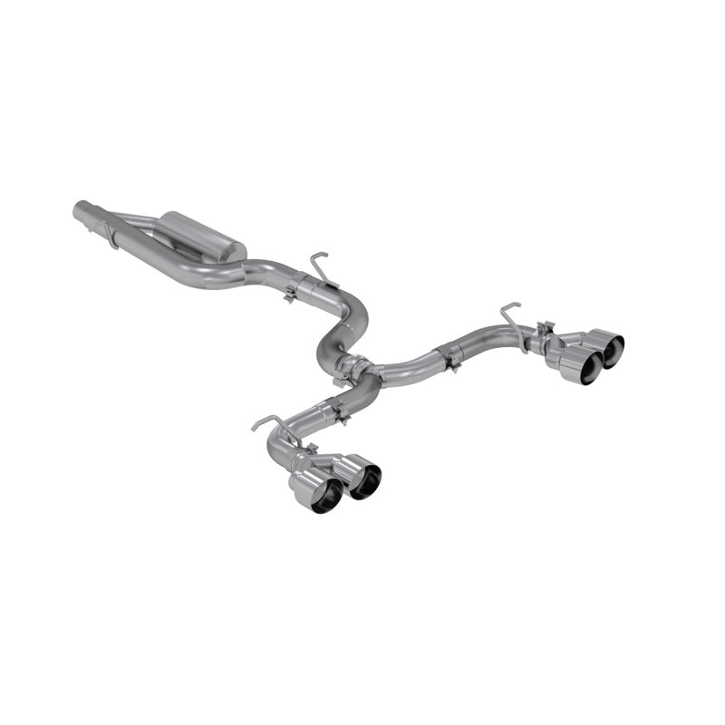 MBRP 15-19 VW Golf R 3in Cat Back Single Exit Exhaust Pro Series w/ Valve Delete - T304 Catback MBRP