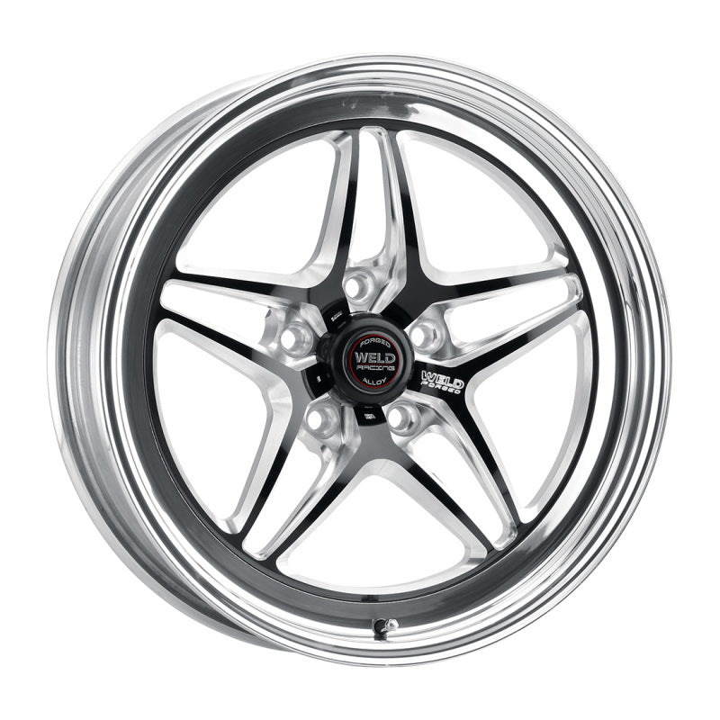 Weld S81 17x5 / 5x115 BP / 2.2in BS Black Wheel (High Pad) - Non-Beadlock Wheels - Forged Weld