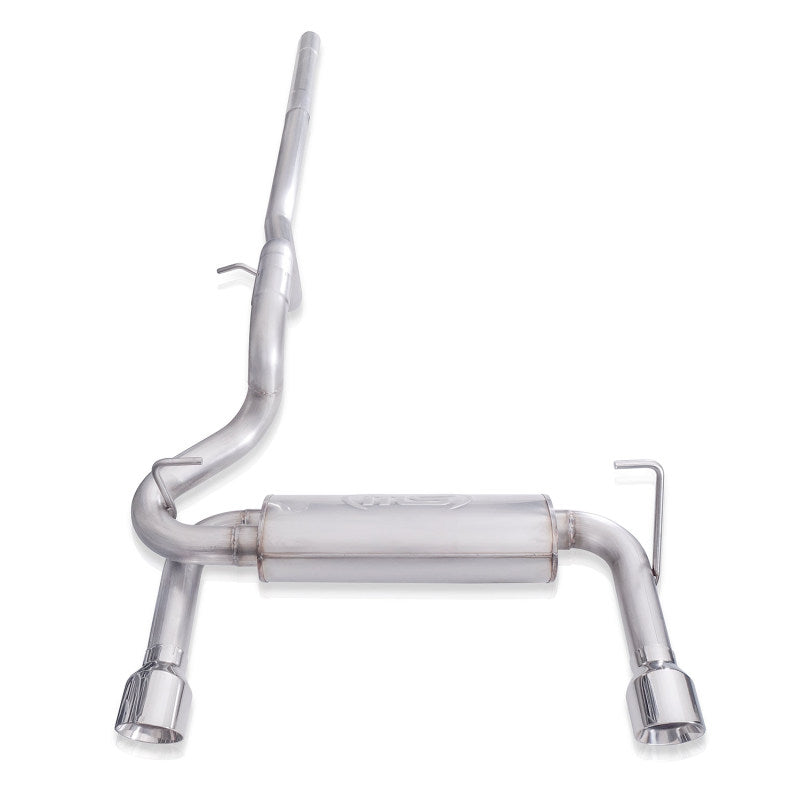 Stainless Works 2018+ Jeep Wrangler JL 304SS Factory Connect 2.5in Cat Back Exhaust System Catback Stainless Works