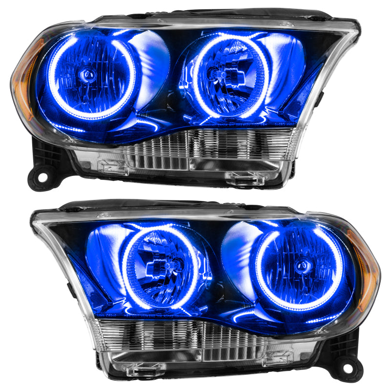 Oracle 11-13 Dodge Durango SMD HL Halogen - Black - Blue Headlights ORACLE Lighting