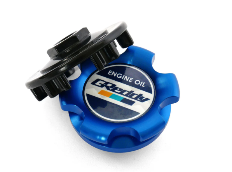 GReddy Type-B Oil Filler Cap Subaru M42-P4.5 - Blue Oil Caps GReddy