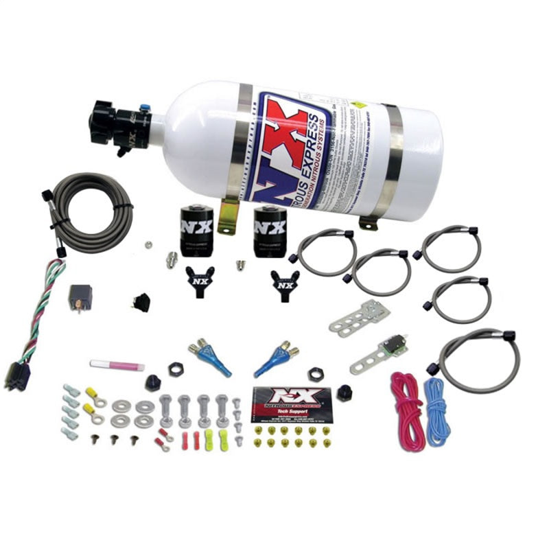 Nitrous Express BMW EFI All Dual Nozzle Nitrous Kit (50-300 HP) w/10lb Bottle Nitrous Systems Nitrous Express