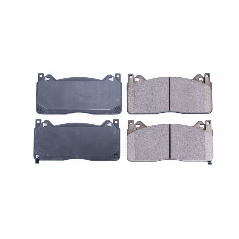 Power Stop 16-19 Ford Mustang Front Z16 Evolution Ceramic Brake Pads Brake Pads - OE PowerStop