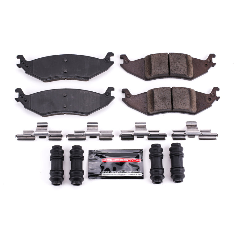 Power Stop 04-07 Ford E-150 Rear Z23 Evolution Sport Brake Pads w/Hardware Brake Pads - Performance PowerStop