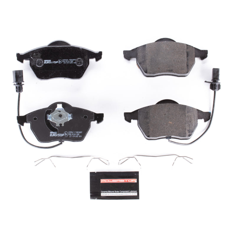 Power Stop 98-05 Volkswagen Passat Euro-Stop ECE-R90 Front Brake Pads Brake Pads - OE PowerStop