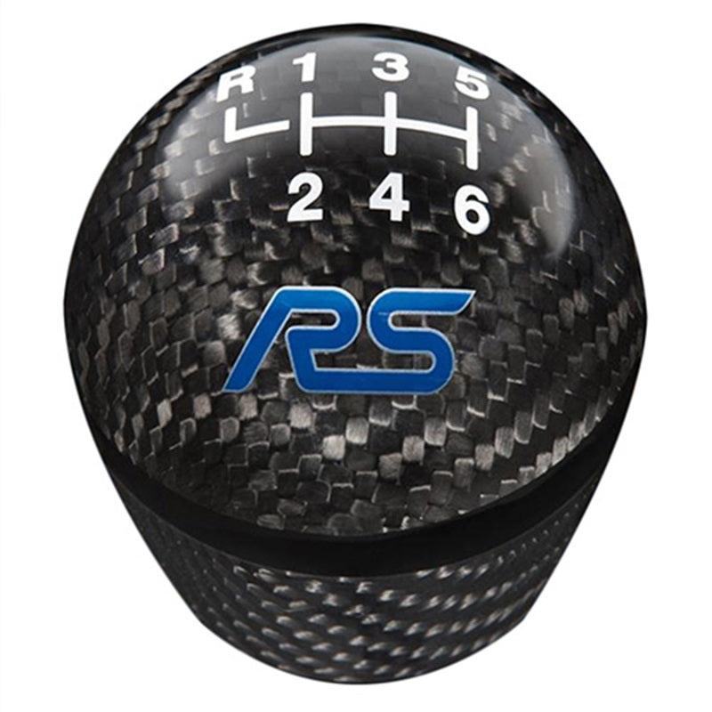 Ford Racing Focus RS Black Carbon Fiber Shift Knob 6 Speed Shift Knobs Ford Racing