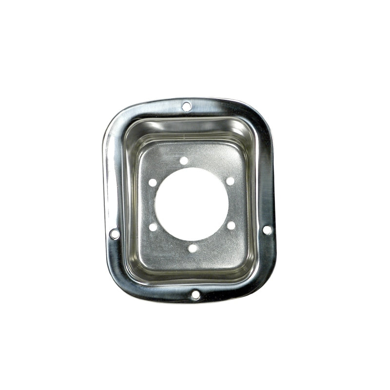 Rugged Ridge 76-95 Jeep CJ / Jeep Wrangler YJ Stainless Steel Fuel Filler Bezel Fuel Caps Rugged Ridge