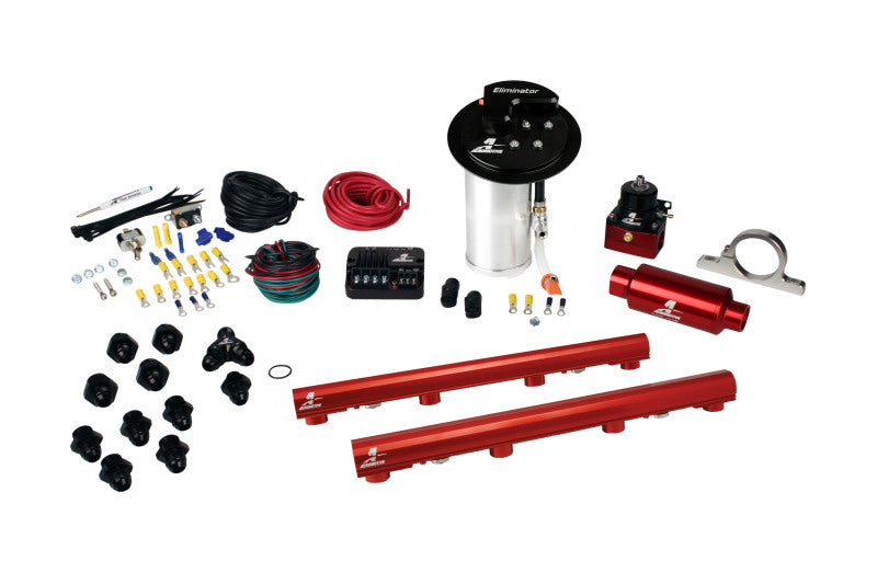 Aeromotive 10-13 Ford Mustang GT 4.6L Stealth Eliminator Fuel System (18695/14116/16306) Fuel Systems Aeromotive
