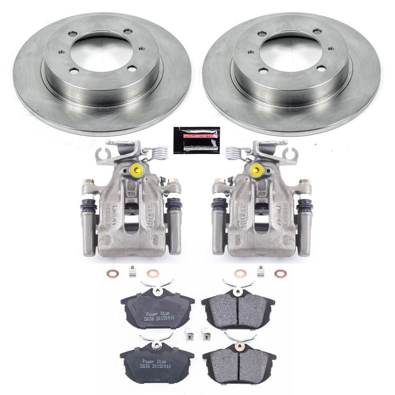 Power Stop 00-04 Volvo S40 Rear Autospecialty Brake Kit w/Calipers Brake Kits - OE PowerStop