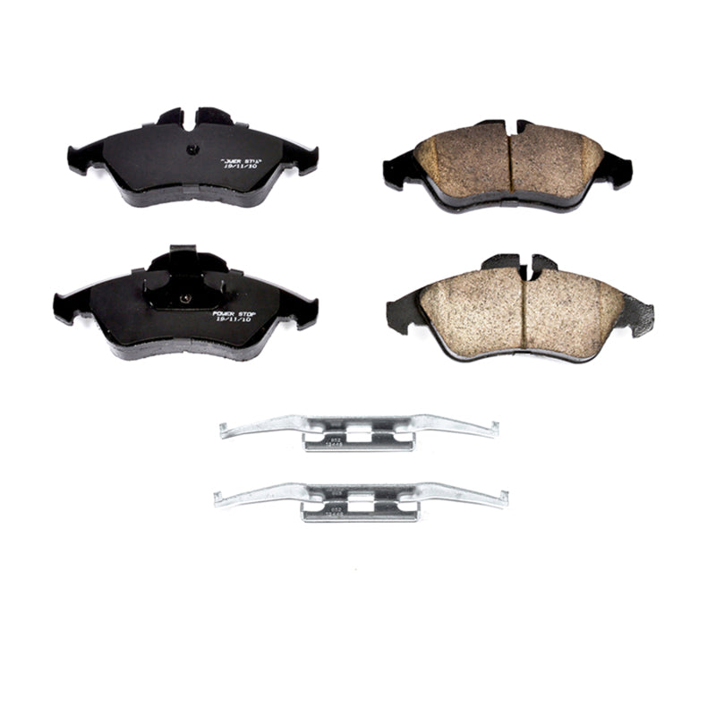 Power Stop 03-06 Dodge Sprinter 2500 Front Z17 Evolution Ceramic Brake Pads w/Hardware Brake Pads - OE PowerStop