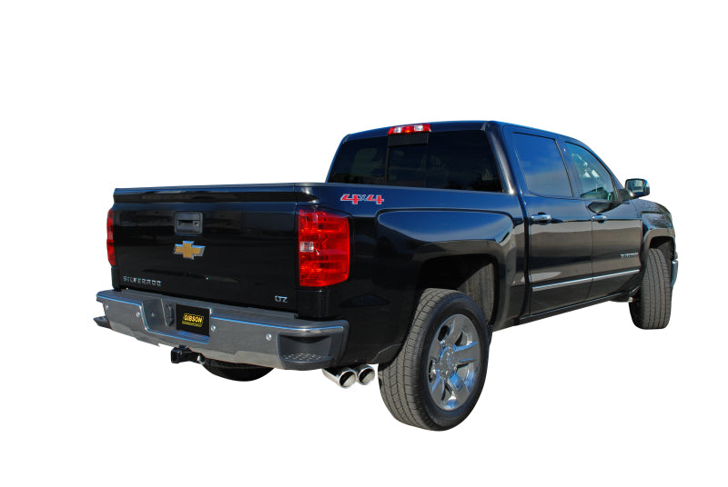 Gibson 14-18 Chevrolet Silverado 1500 LTZ 6.2L 3.5in/2.25in Cat-Back Dual Sport Exhaust - Stainless Catback Gibson