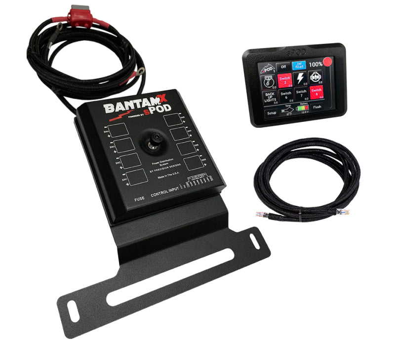 Spod BantamX Touchscreen for JL/JT Switch Panels SPOD