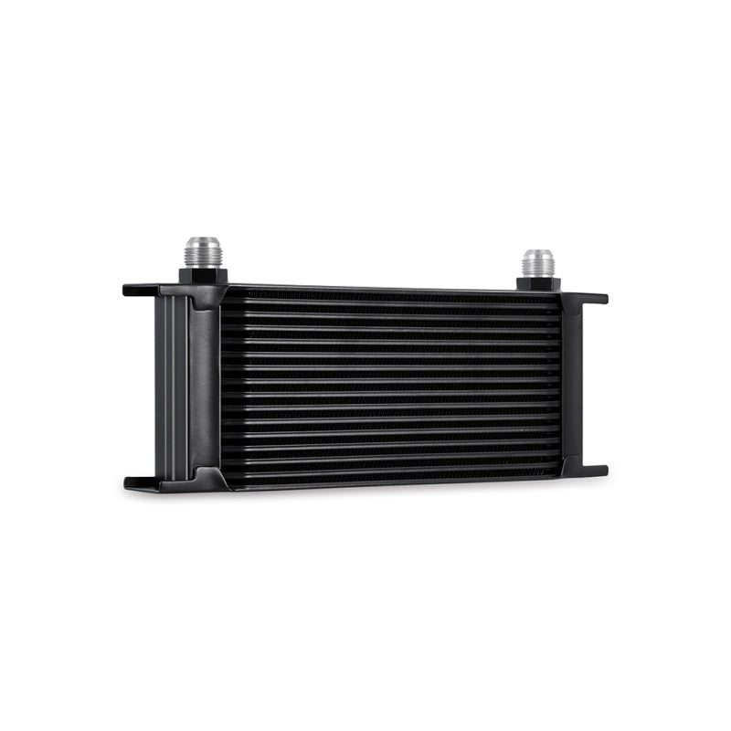 Mishimoto Universal 16 Row Oil Cooler - Black Oil Coolers Mishimoto