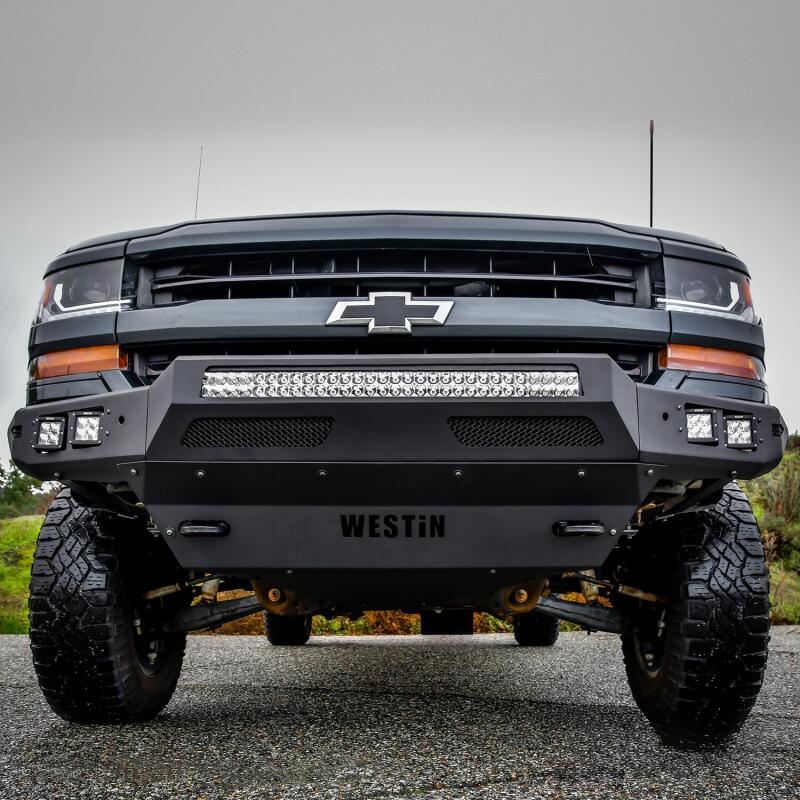 Westin 16-19 Chevy/GMC Silverado/Sierra 1500 Pro-Mod Front Bumper Bumpers - Steel Westin