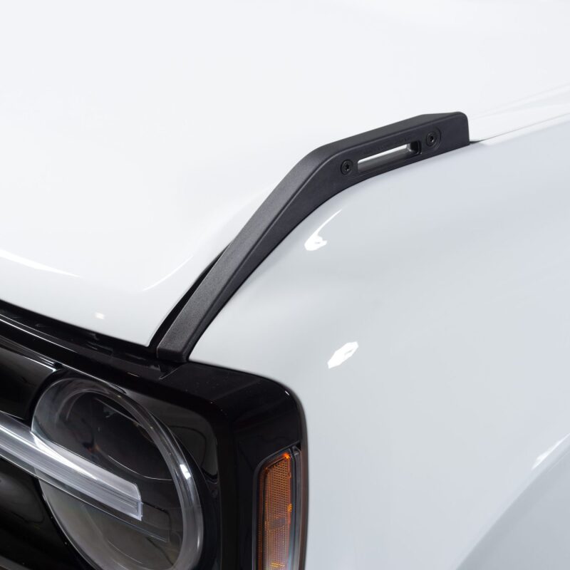 Putco 22-24 Ford Bronco Luminix DRL LED Light Hood Limb Riser (Factory Hood Side Hinge Replacments) Exterior Trim Putco