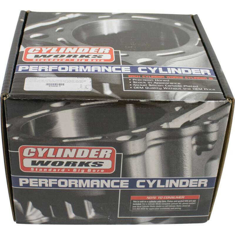 Cylinder Works 08-13 Kawasaki KRF 750 Teryx 4x4 750cc Big Bore 91mm Rear Cylinder Only Cylinder Kits Cylinder Works