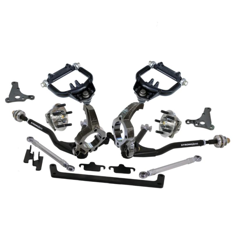 Ridetech 64-66 Ford Mustang TruTurn Front Suspension Package w/Hub Spindles Steering Racks Ridetech