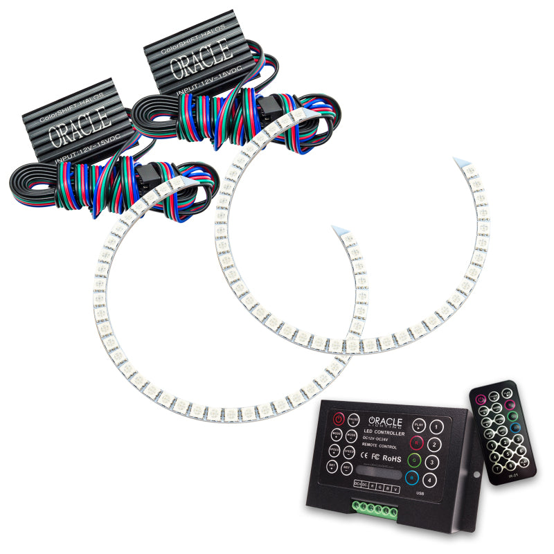 Oracle Honda Civic Sedan 06-11 Halo Kit - ColorSHIFT 2 Headlights ORACLE Lighting