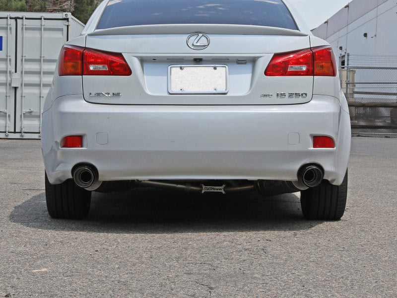 aFe POWER Takeda 06-13 Lexus IS250/IS350 SS Axle-Back Exhaust w/ Carbon Tips Axle Back aFe