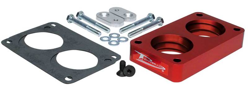 Airaid 87-95 Ford F-150/Bronco 5.0/5.8L PowerAid TB Spacer Throttle Body Spacers Airaid