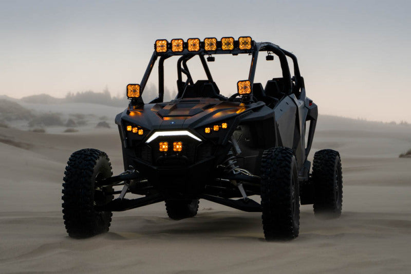 Diode Dynamics 20-Present Polaris RZR A-Pillar LED Pod Kit SS5 Sport - Yellow Combo Light Bars & Cubes Diode Dynamics