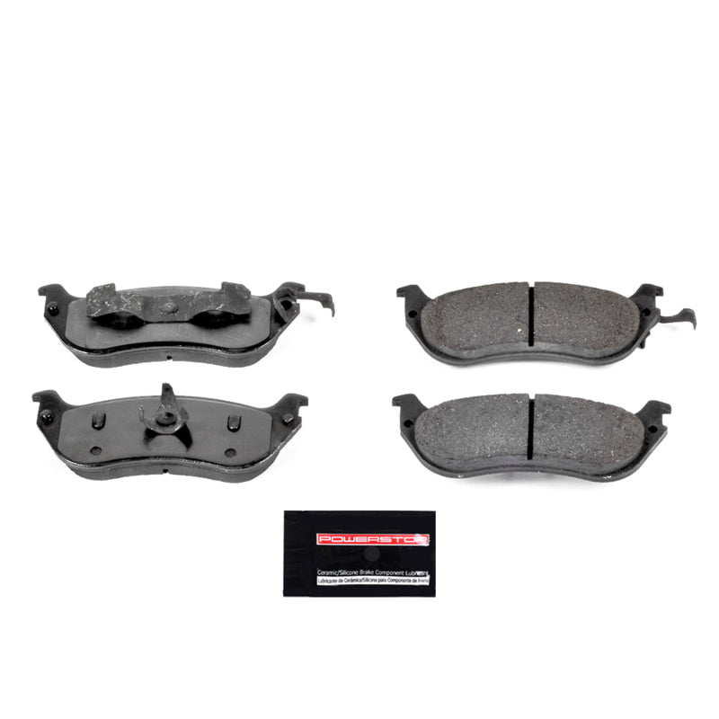 Power Stop 96-02 Ford Crown Victoria Rear Z36 Truck & Tow Brake Pads w/Hardware Brake Pads - Performance PowerStop