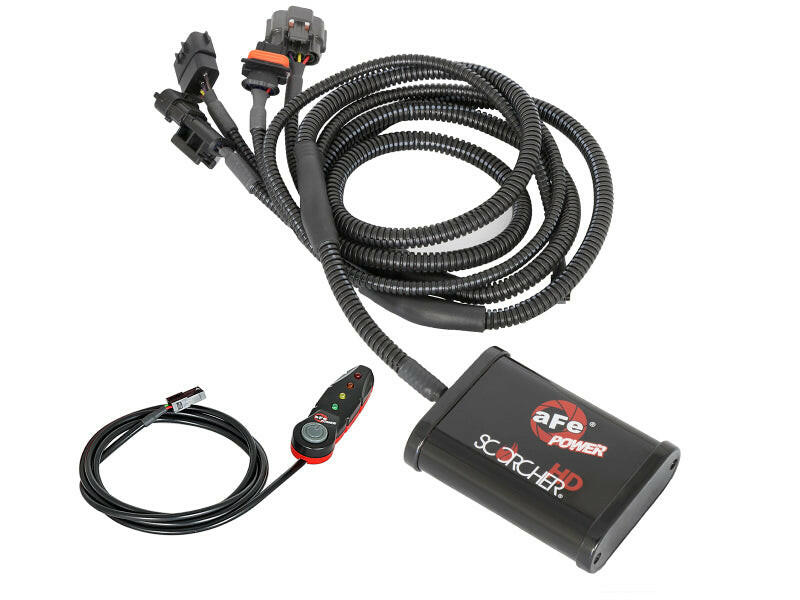 aFe SCORCHER HD Module 2016 Nissan Titan XD V8-5.0L (td) In-Line Modules aFe