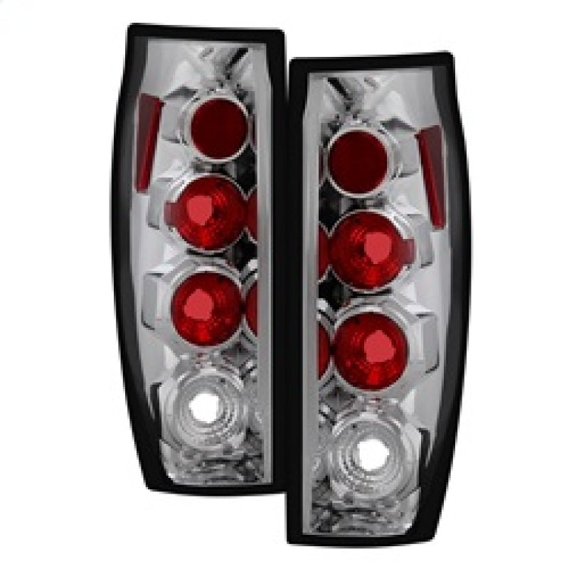 Spyder Chevy Avalanche 02-06 Euro Style Tail Lights Chrome ALT-YD-CAV04-C Tail Lights SPYDER