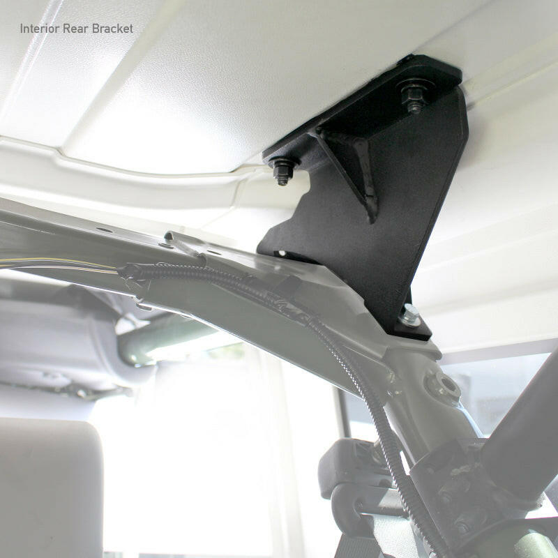 Go Rhino 07-17 Jeep Wrangler 4dr Mouinting Kit for SRM Rack Roof Baskets Go Rhino