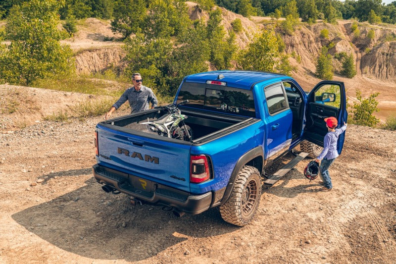 AMP Research 2025 RAM 1500 (Gas ONLY) PowerStep Plug & Play - Black Running Boards AMP Research