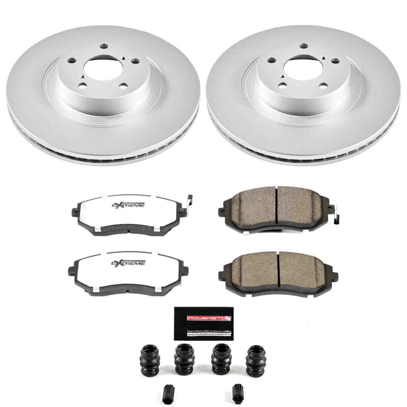 Power Stop 04-06 Subaru Baja Front Z26 Coated Brake Kit Brake Kits - Performance D&S PowerStop