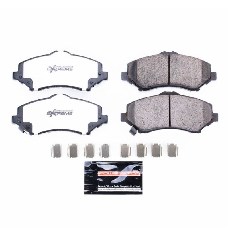 Power Stop 07-18 Jeep Wrangler Front Z36 Truck & Tow Brake Pads w/Hardware Brake Pads - Performance PowerStop