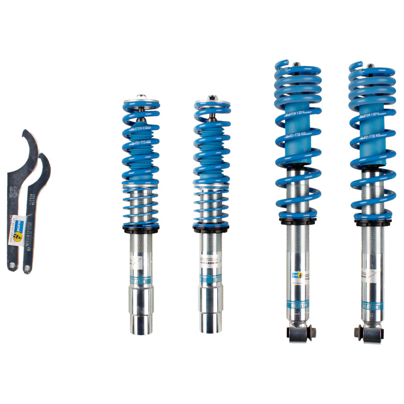 Bilstein B14 2003 BMW 530i Base Sedan Front and Rear Suspension Kit Coilovers Bilstein