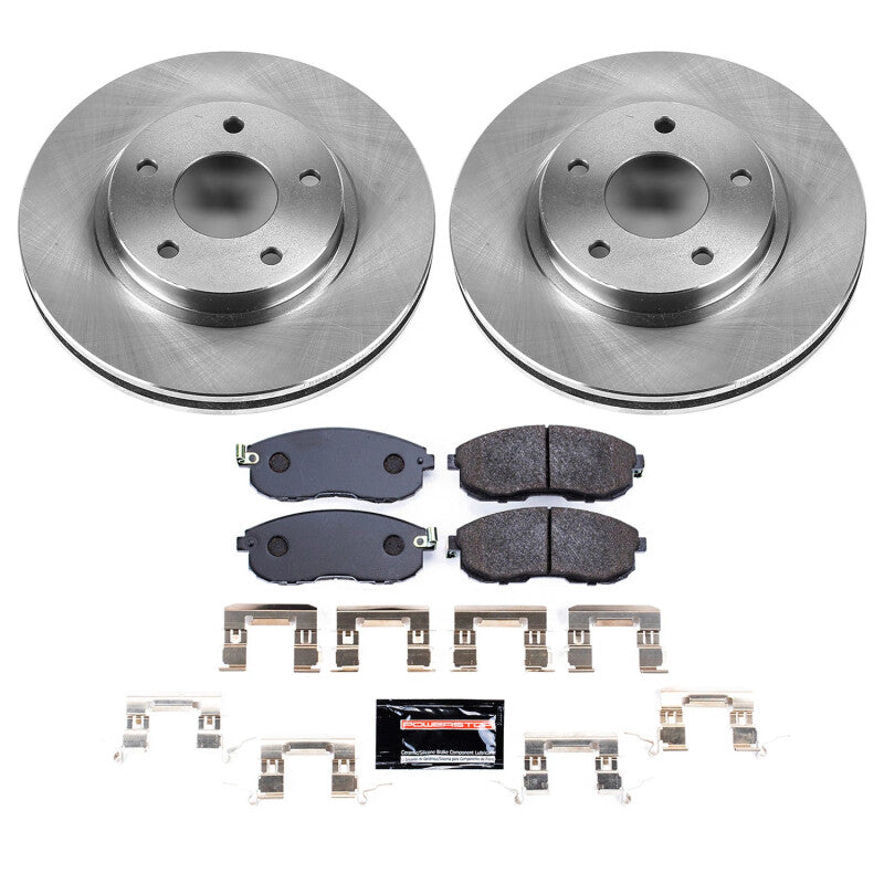 Power Stop 00-01 Infiniti I30 Front Track Day Brake Kit Brake Kits - Performance Blank PowerStop