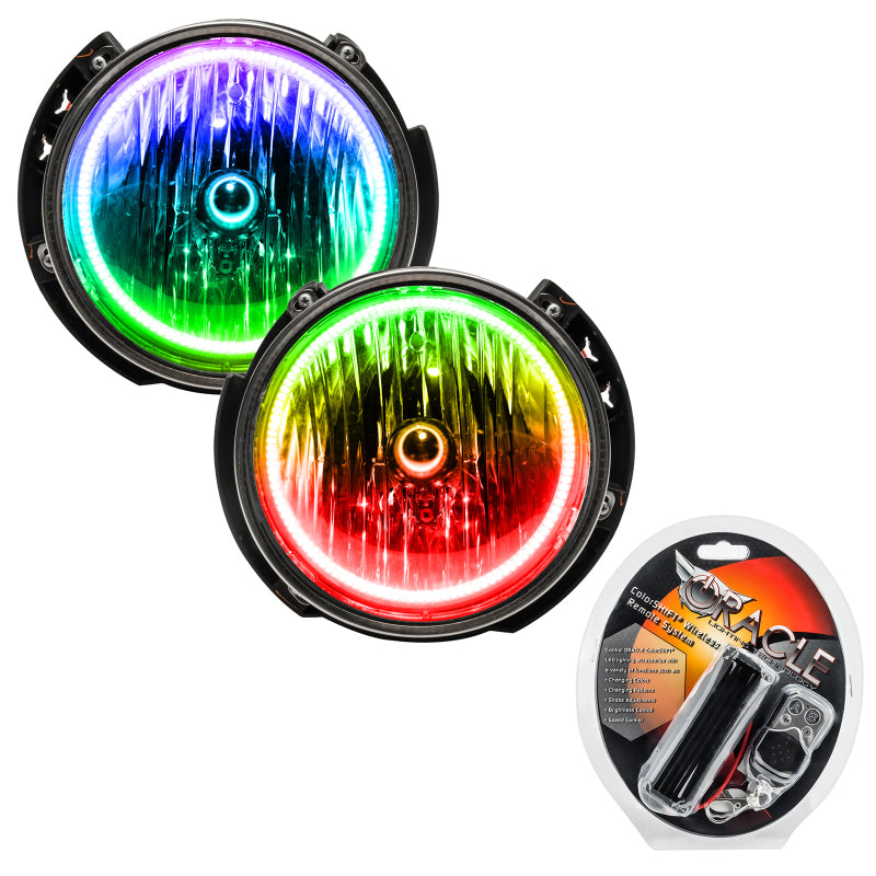 Oracle 07-16 Jeep Wrangler JK SMD HL - ColorSHIFT w/ RF Controller Headlights ORACLE Lighting