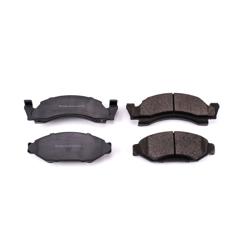 Power Stop 76-86 Ford Bronco Front Z16 Evolution Ceramic Brake Pads Brake Pads - OE PowerStop