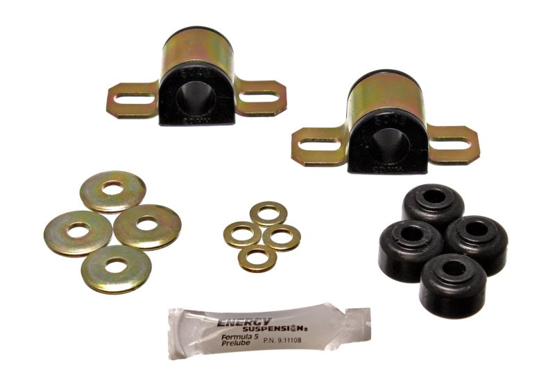 Energy Suspension 90-94 Mitsubishi Eclipse AWD Black 20mm Rear Sway Bar Bushings (Sway bar end link Bushing Kits Energy Suspension