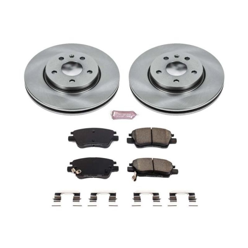 Power Stop 17-19 Chevrolet Bolt EV Front Autospecialty Brake Kit Brake Kits - OE PowerStop