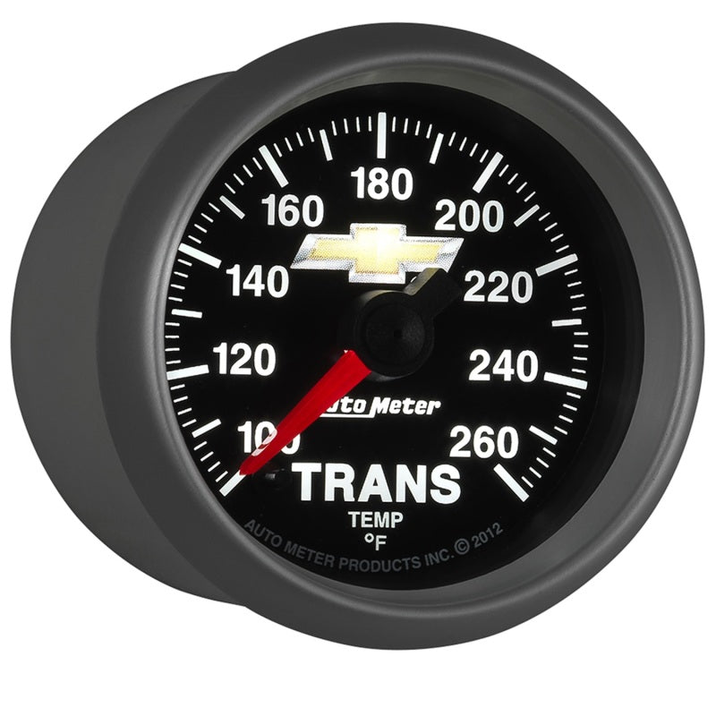 Autometer Performance Parts 52mm 100-260 Deg F Trans Temp COPO Camaro Gauge Pack Gauges AutoMeter