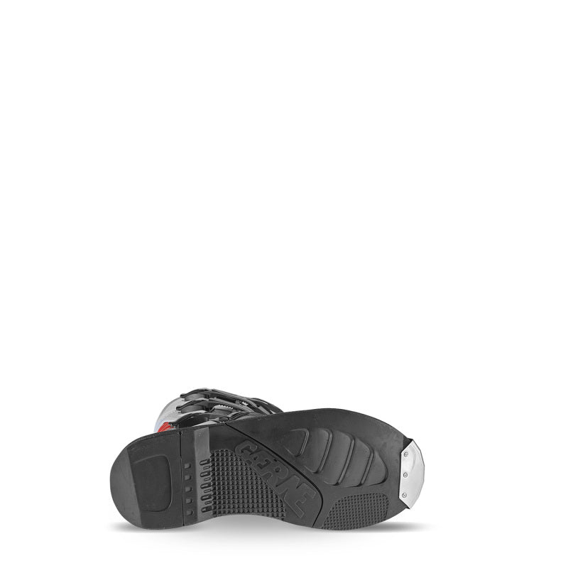 Gaerne SGJ Boot Black/White/Red Size Youth- 4 Motorcycle Boots Gaerne