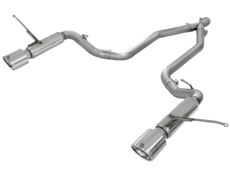 aFe MACHForce XP 14+ Jeep Grand Cherokee V6 3.0L (td) 2.5in DPF-Back 409SS Exhaust w/Resonators DPF Back aFe